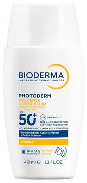 Bioderma Zaščitni fluid za kožo SPF 50+ Photoderm (XDefense Ultra-Fluid) 40 ml