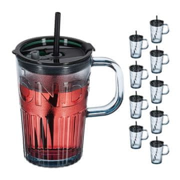 Northix Set 10 kozarcev z ročaji