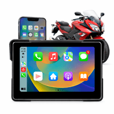Farrot M770 7” Moto Navigacija z Wireless CarPlay & Android Auto, Dual Bluetooth, IPX8 Vodoodporna