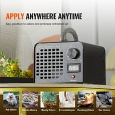 VEVOR Generator ozona 24000 mg/h 175x197x16 cm odstranjevalec vonjav