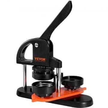 VEVOR Stroj za izdelavo gumbov JMB-58 285x9x345 cm Črn