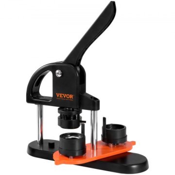 VEVOR Stroj za izdelavo gumbov JMB-32 285x9x345 cm Črn