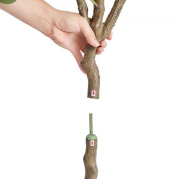 VEVOR Umetno evkaliptusovo drevo 80x80x181 cm zeleno