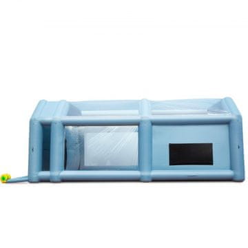 VEVOR Napihljiv razpršilni kabina 792x457x335 cm Modra