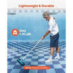 VEVOR Glava za krtačo za bazen 500x240x90 mm modra