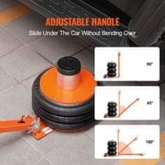 VEVOR Air Jack ZG-A+ 1220x325x140-464 mm Nastavljiva ročica