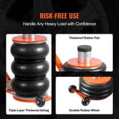 VEVOR Air Jack ZG-A+ 1220x325x140-464 mm Nastavljiva ročica