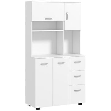 Homestar Kuhinjski omarica 89x395x168 cm bela
