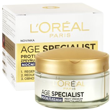 Age Specialist nočna krema proti gubam 45+ 50 ml