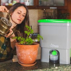 Skaza BOEssential kuhinjski kompostnik, SET+base, 15,3 l, kapučino (102197)