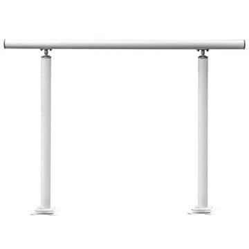 VEVOR Ograja LZBS-4FT 121x91 cm Bela