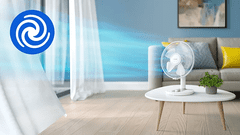 Philips CX1030/00 namizni ventilator, 35 W, bel