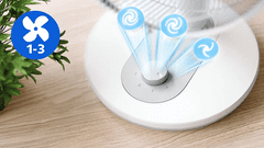 Philips CX1030/00 namizni ventilator, 35 W, bel