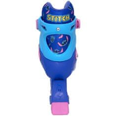 Disney DISNEY Stitch Modro-roza nastavljivi rolerji za deklice, varni