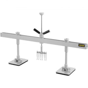 VEVOR Komplet za vlečenje zob SS-GZ-SCBHS11885 85x406x13 cm 6 krempljev kljuka