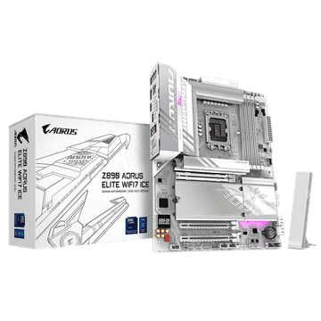 Gigabyte Z890 AORUS ELITE WIFI7 ICE osnovna plošča, LGA1851, ATX, DDR5