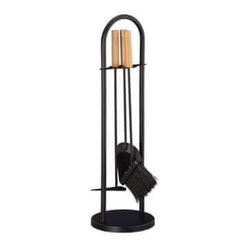 Northix Moderni kamin 4-delni komplet