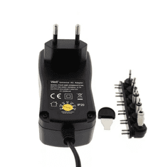 Well Adapter napajalnik univerzalni 2250mA 3-12V, 6 nastavkov