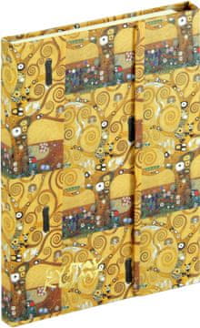 nb grafo Notes spirala 13,8x19,5 trde platnice, #1020.01 Klimt