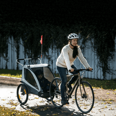 Thule Coaster XT kolesarska prikolica, modra