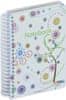 Notes A6 črte trde platnice, 120 listov,#9105.02 Pomlad
