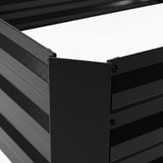 Northix Dvignjena gredica iz pocinkanega železa za zelenjavo