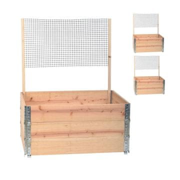 Northix Dvignjena gredica z rešetko za zelenjavo in zelišča