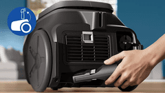 Philips XD2152/12 sesalnik z vrečko, 800 W, siv
