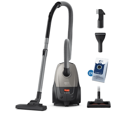 Philips XD2152/12 sesalnik z vrečko, 800 W, siv