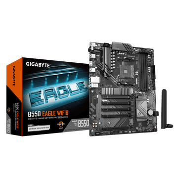 Gigabyte B550 EAGLE WIFI6 osnovna plošča, AM4, ATX, DDR4