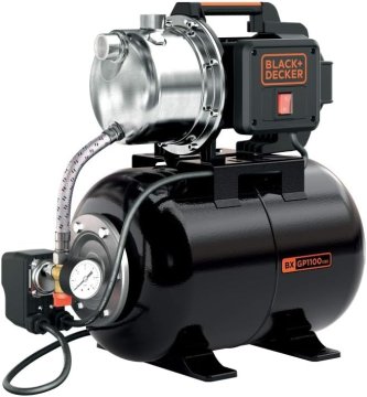 Black+Decker SAMOSESALNA ČRPALKA Z REZERVOARJEM ZA ČISTO VODO BXGP1100XBE