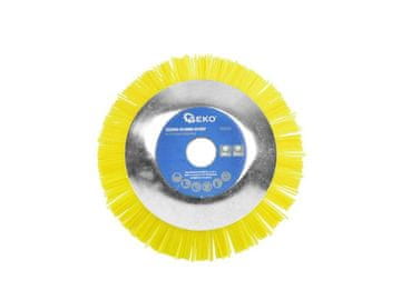 GEKO Najlonska krtača 200x25,4 mm za obrezovalnik grmovja za čiščenje površin G81069S