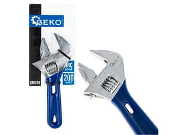 GEKO Nastavljivi ključ 200 mm, kratek, 0-48 mm - G10205