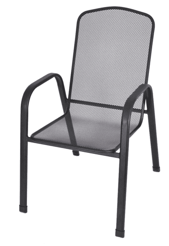 Vzdržljiv in zložljiv kovinski stol Savoy