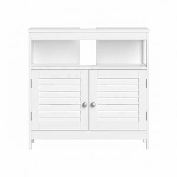 Songmics Kopalniška omarica 60x60x30 cm Bela