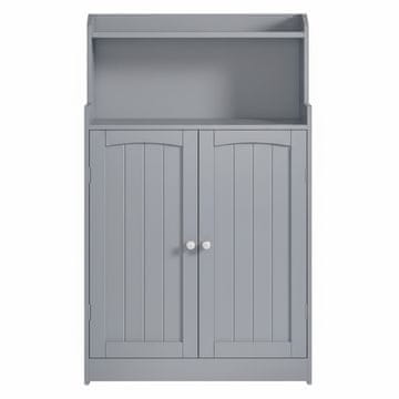 Songmics Kopalniška omarica 30x60x100 cm siva