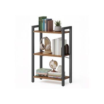Songmics Knižna polica 24x40x107 cm rjava