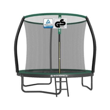 Songmics Trampolin 244x239 cm Črna