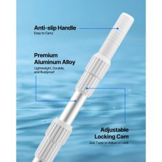 VEVOR Telescopic Pool Pole nastavljiv 1x365 m