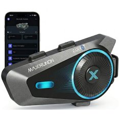 Farrot Motoristični interkom MESH za 4 osebe Bluetooth 5.4 1600 m ANC 120 km/h aplikacija