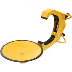 VEVOR Zaklep za kolo nastavljiv proti kraji zaklep pnevmatik 2 kosa 30 cm rumena