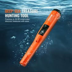 VEVOR Iskalnik kovin Pinpointer TS103 25x45x42 cm vodoodporen