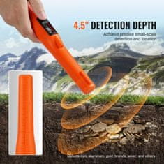 VEVOR Iskalnik kovin Pinpointer TS103 25x45x42 cm vodoodporen