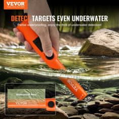 VEVOR Iskalnik kovin Pinpointer TS101 23x45x42 cm Vodoodporen