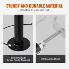 VEVOR Podporo za izvlečne noge RV nastavljiva 510x135x135 mm težka izvedba