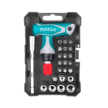 Total One-Stop Tools 24-delni set izvijača T-ročaj (TACSD30186)