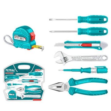 Total One-Stop Tools 7-delni set ročnih orodij (THKTHP90076)