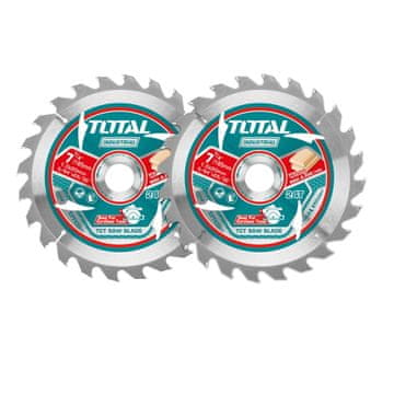 Total One-Stop Tools Set ultra tankih listov za žago TCT, 185mm /2pcs/ INDUSTRIAL (TAC2331853)