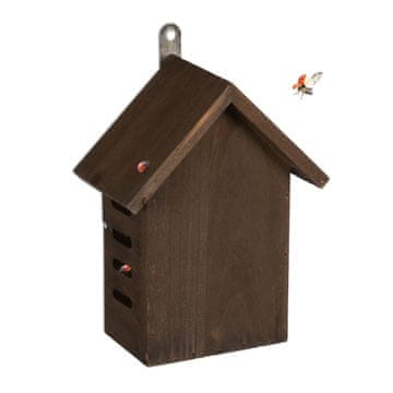 Northix Lesena hiška pikapolonica, hotel za žuželke, naravno zatiranje škodljivcev