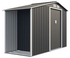 Luke A vrtna hiška, 195×278×127 cm, siva